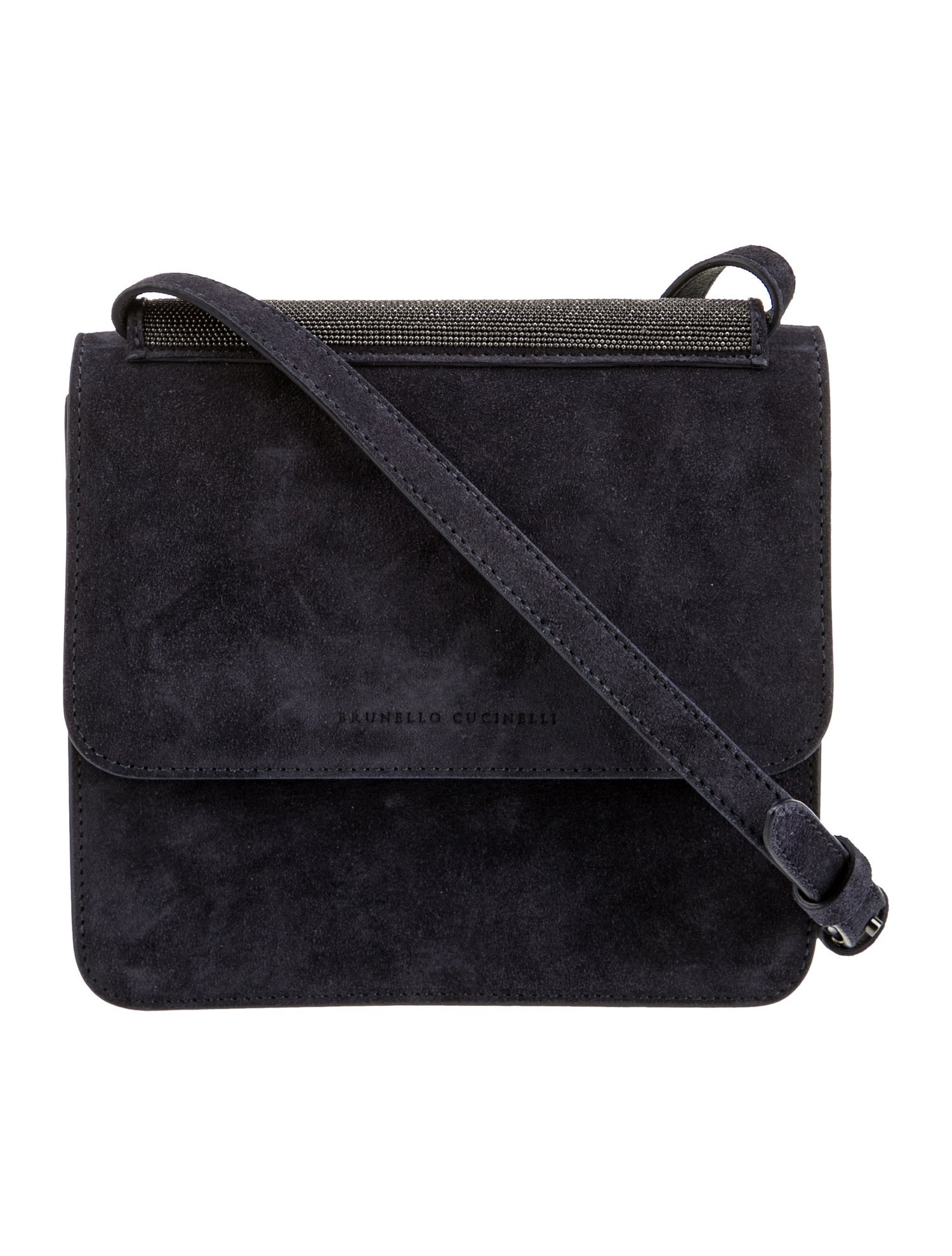 Brunello Cucinelli Suede Crossbody Bag