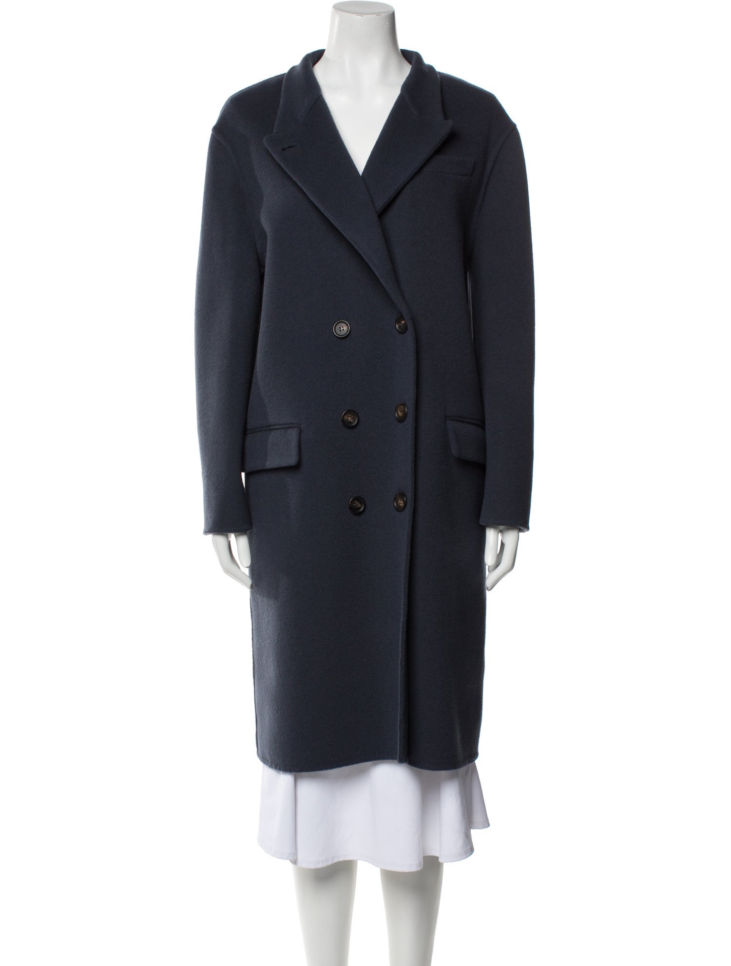 Brunello Cucinelli Virgin Wool Peacoat w/ Tags