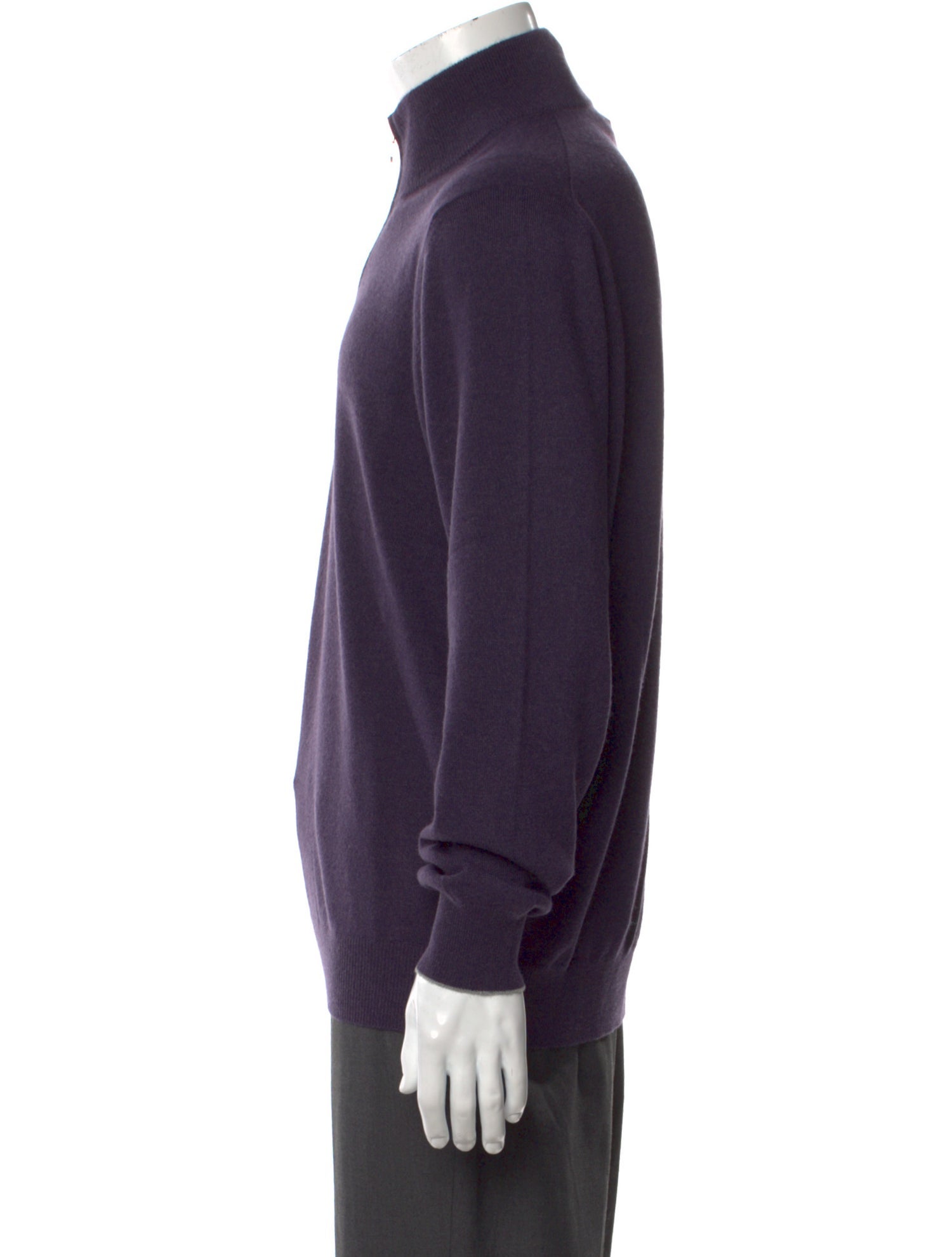 Brunello Cucinelli Cashmere Turtleneck Polo Sweater w/ Tags