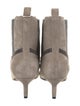 Brunello Cucinelli Suede Colorblock Pattern Chelsea Boots