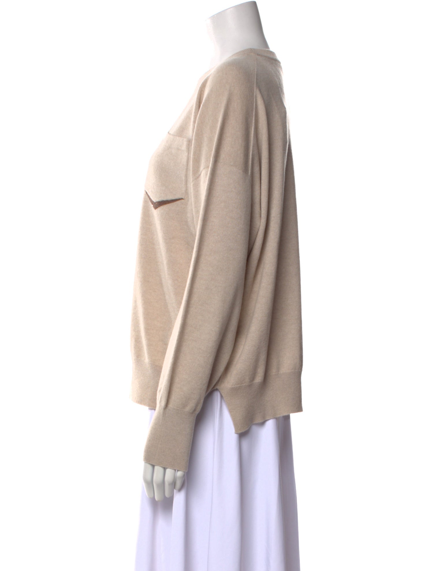 Brunello Cucinelli Cashmere Crew Neck Sweater w/ Tags