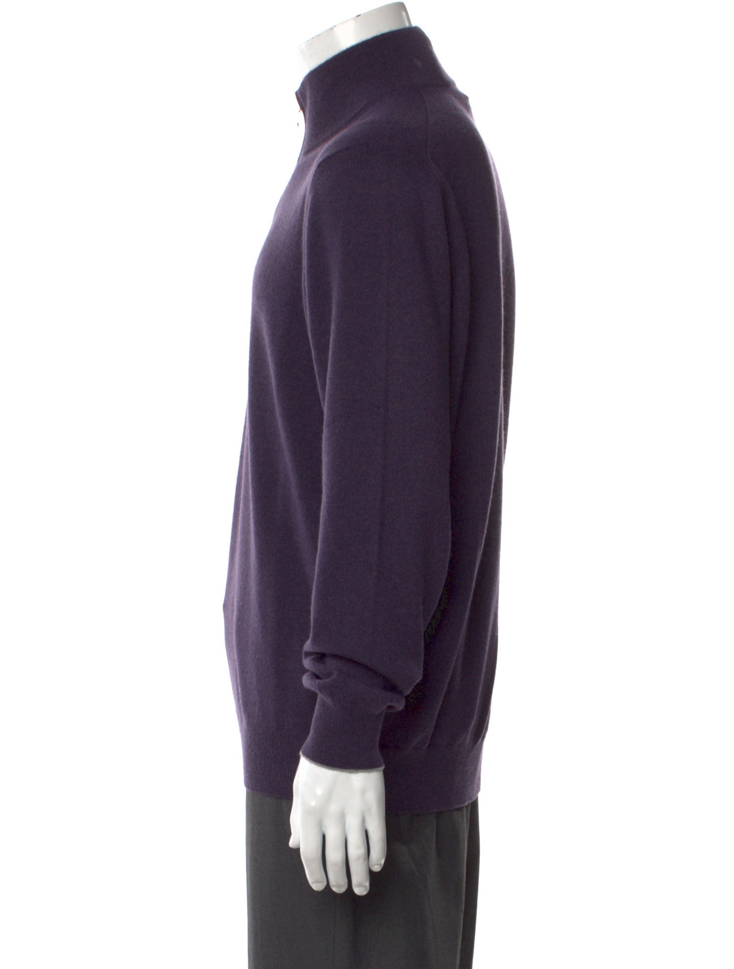 Brunello Cucinelli Cashmere Turtleneck Polo Sweater w/ Tags