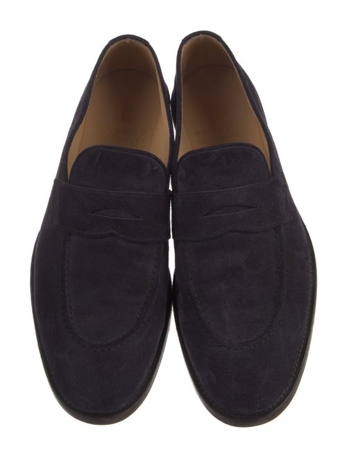 Brunello Cucinelli Suede Monk Straps
