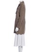 Brunello Cucinelli Leather Coat