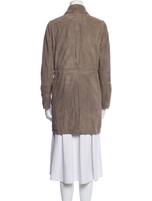 Brunello Cucinelli Leather Coat