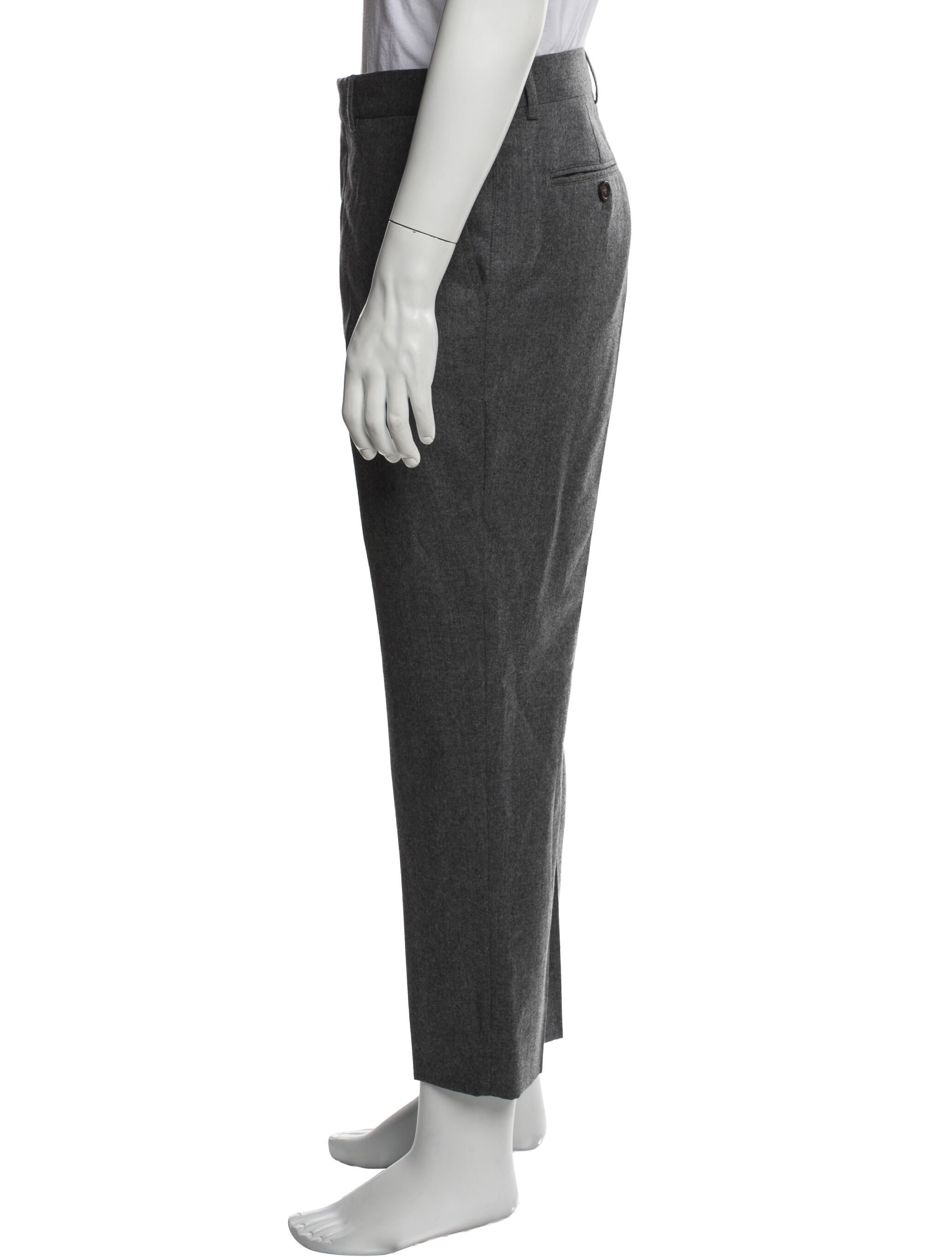 Brunello Cucinelli Virgin Wool Dress Pants