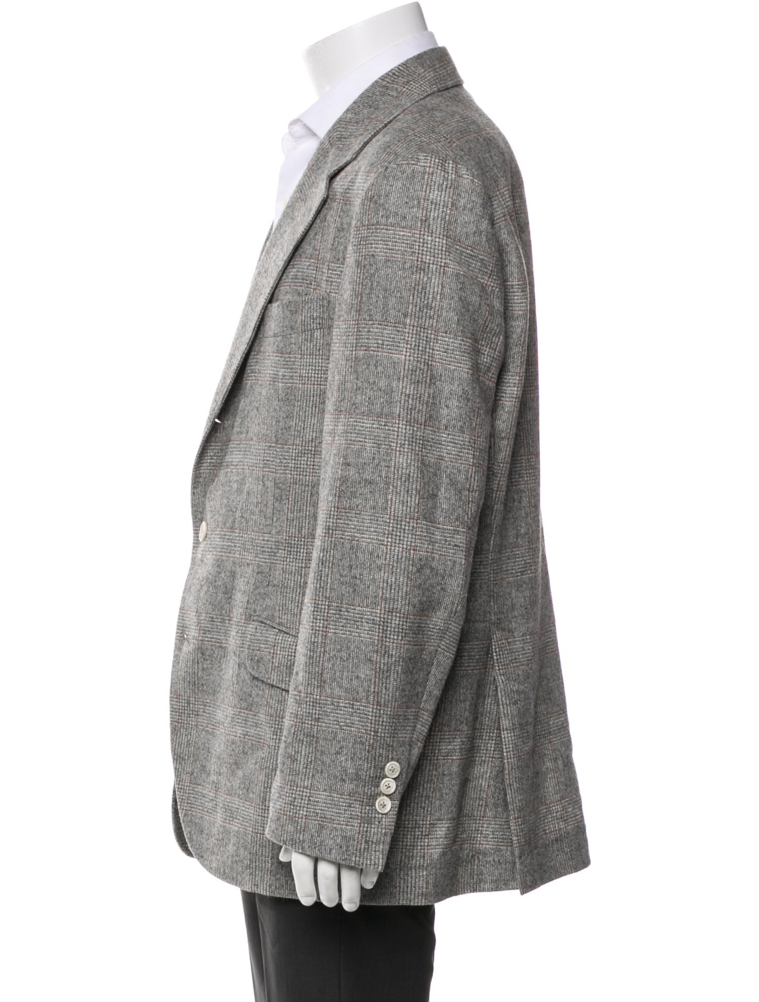 Brunello Cucinelli Houndstooth Print Blazer