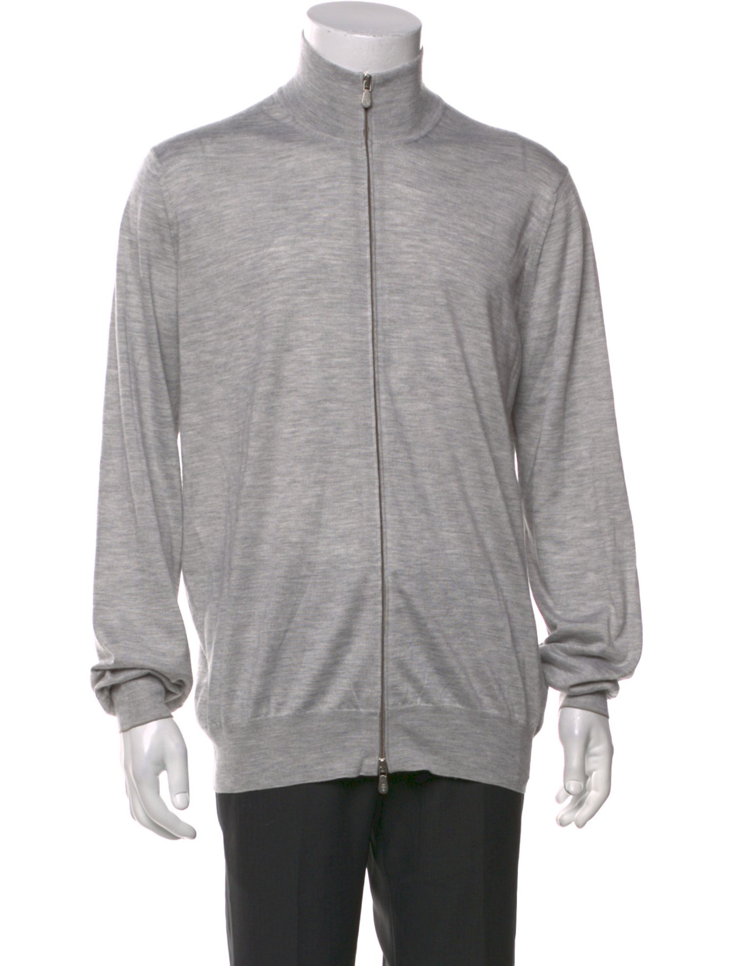 Brunello Cucinelli Cashmere Mock Neck Sweatshirt