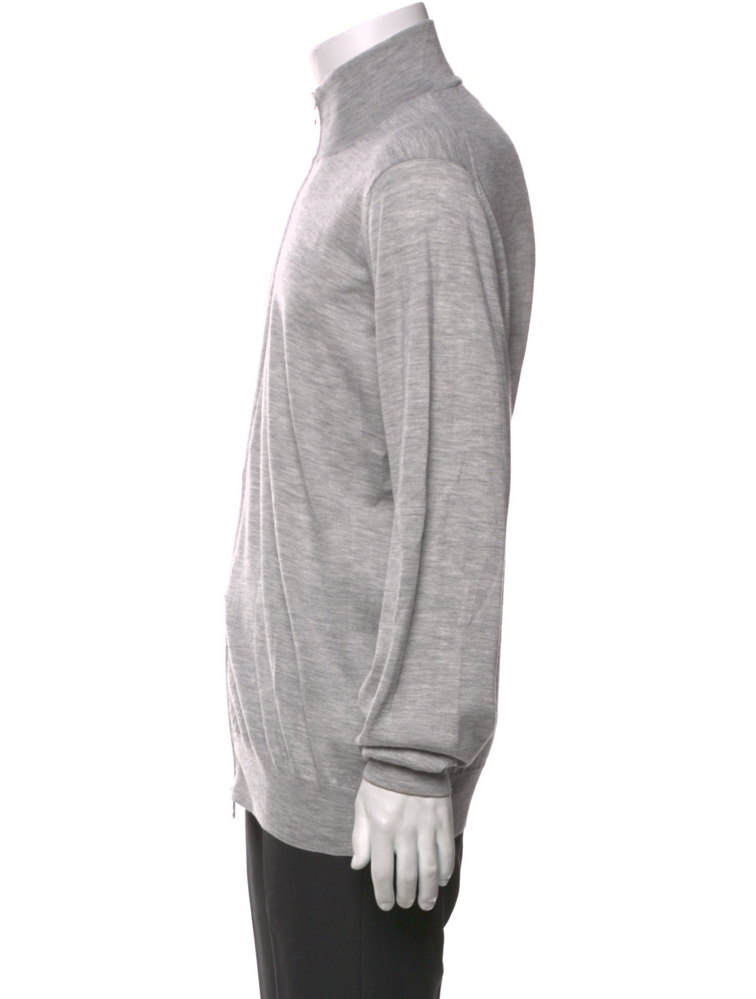 Brunello Cucinelli Cashmere Mock Neck Sweatshirt