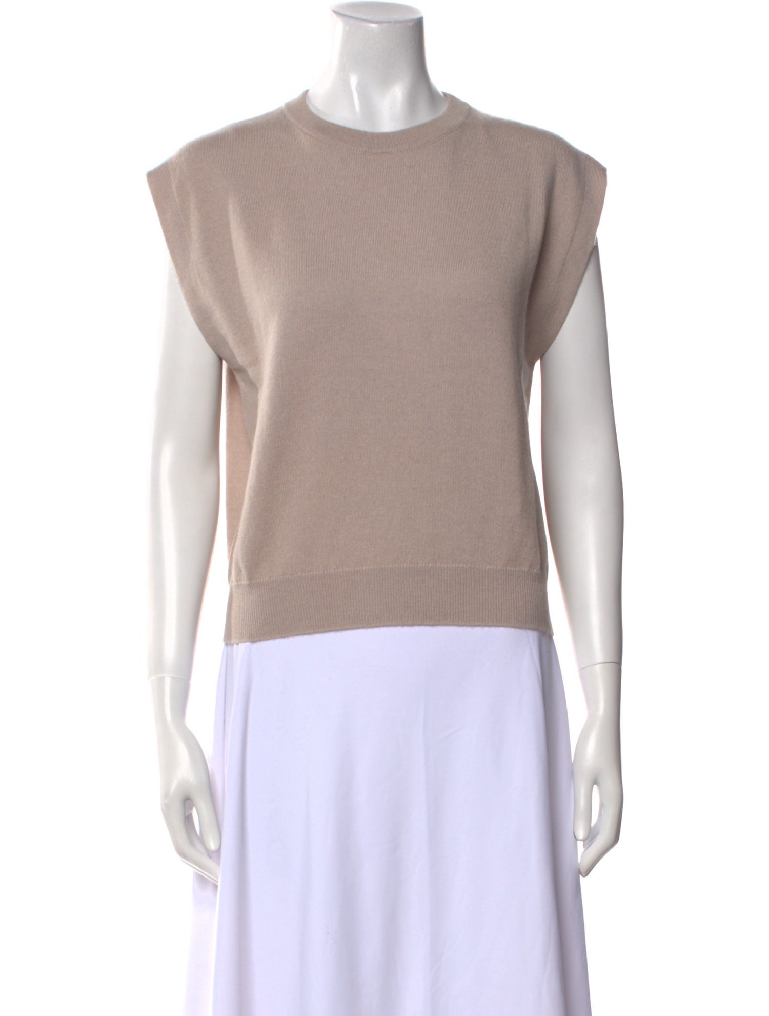 Brunello Cucinelli Cashmere Crew Neck Top w/ Tags