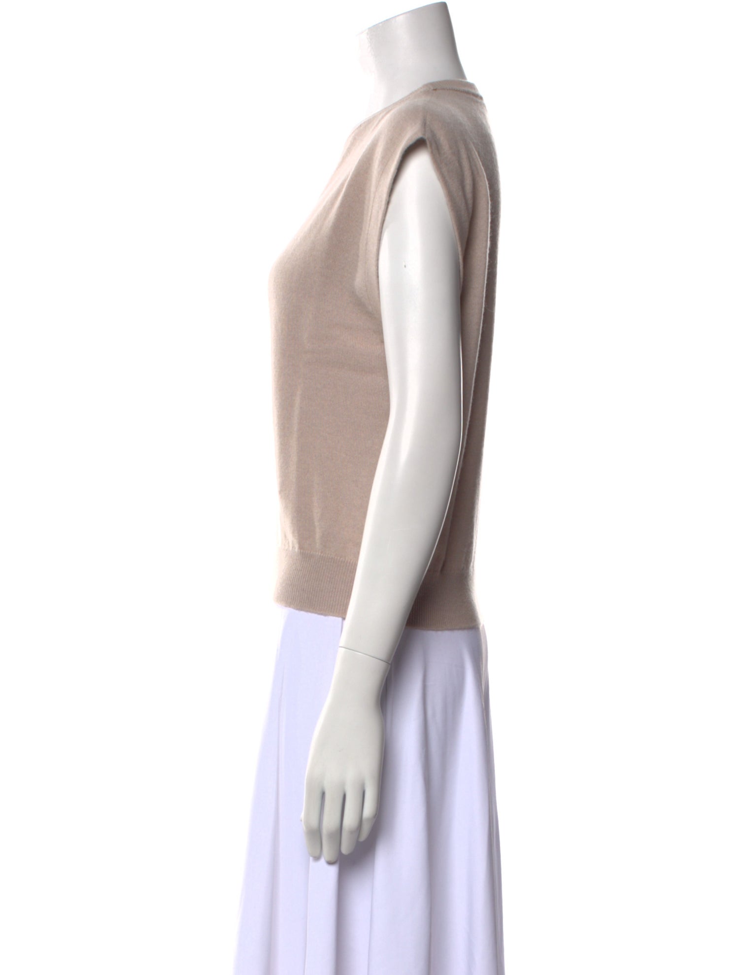 Brunello Cucinelli Cashmere Crew Neck Top w/ Tags