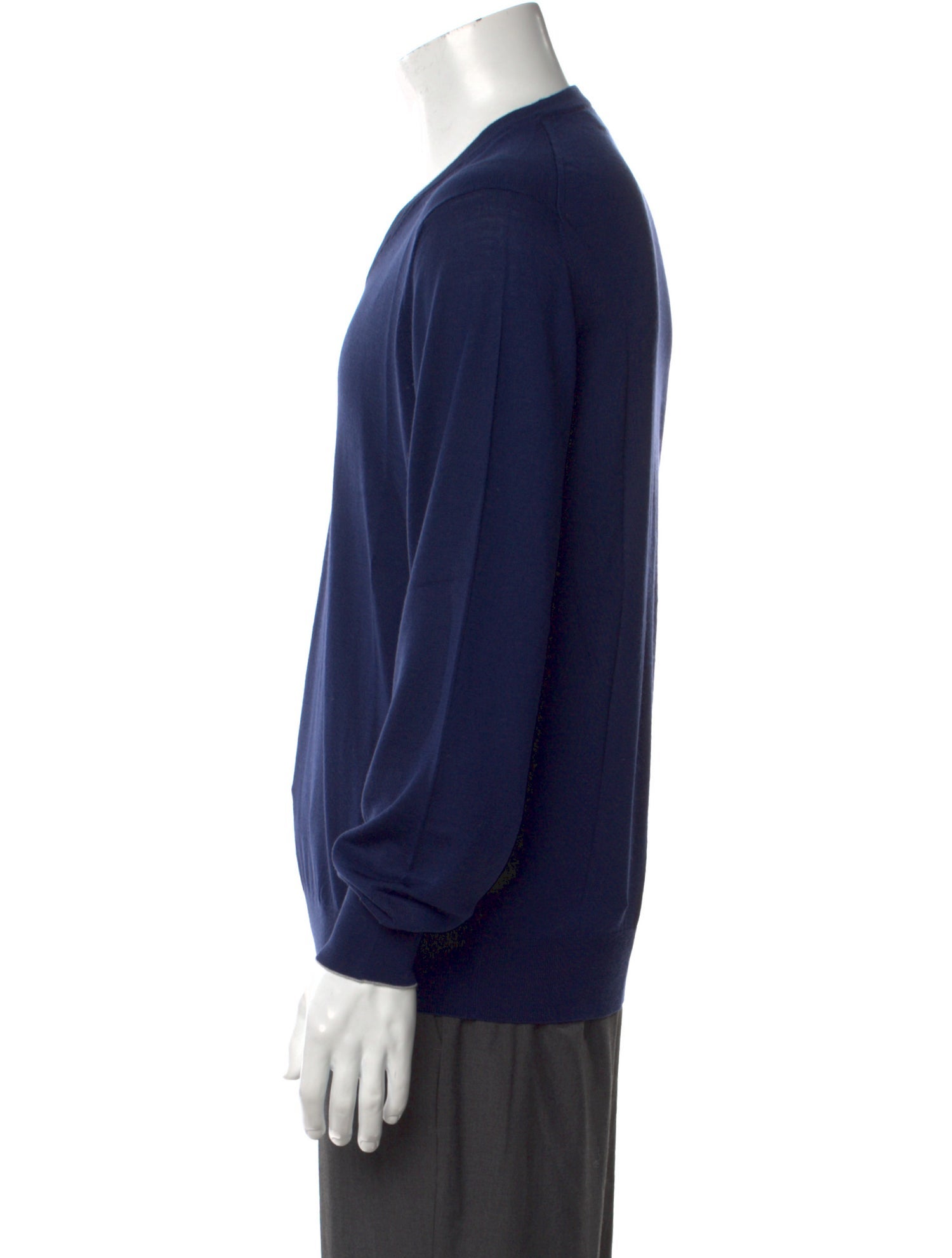 Brunello Cucinelli Virgin Wool V-Neck Pullover w/ Tags
