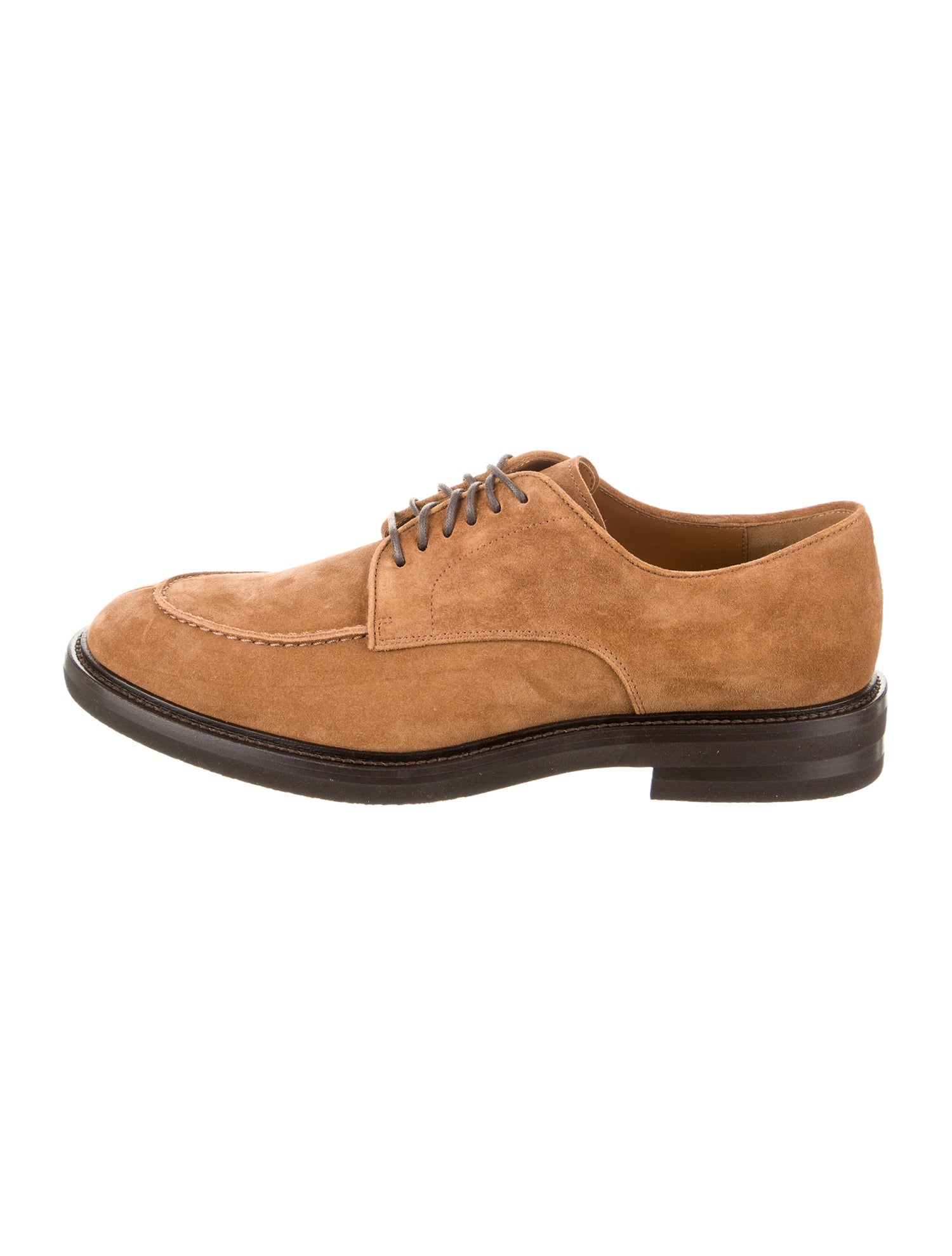 Brunello Cucinelli Suede Derby Shoes w/ Tags