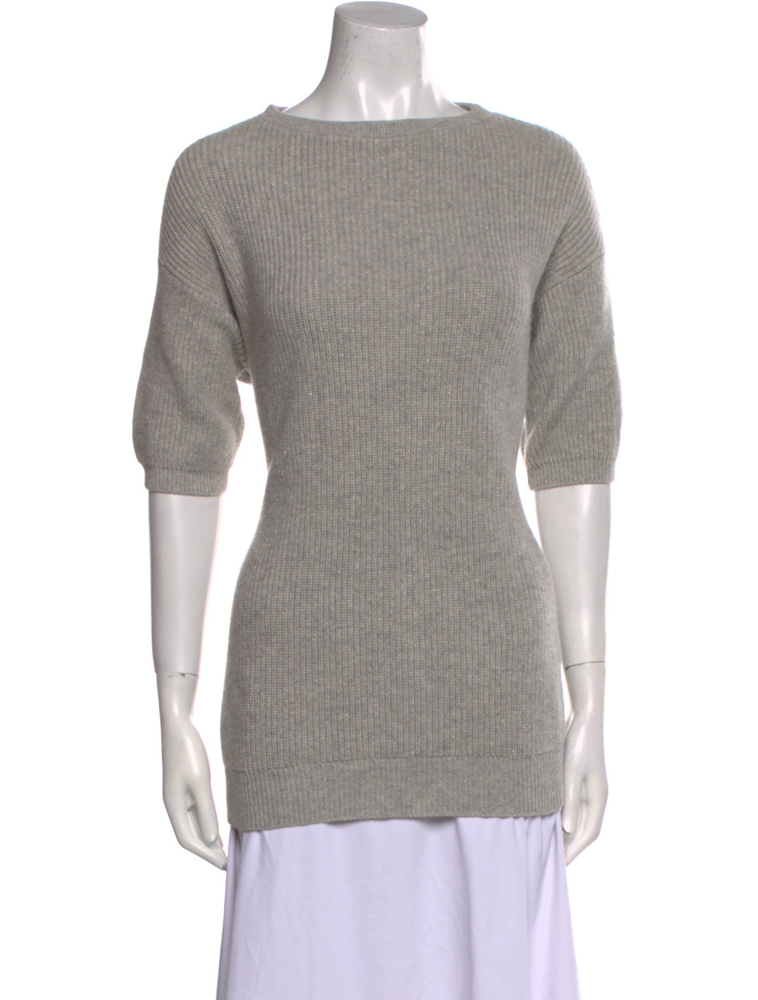 Brunello Cucinelli Cashmere Bateau Neckline Sweater