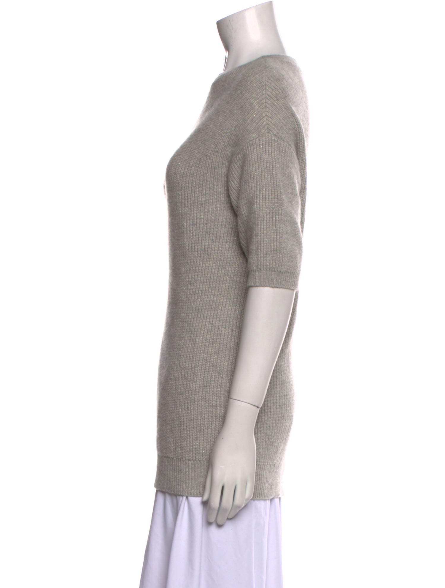 Brunello Cucinelli Cashmere Bateau Neckline Sweater