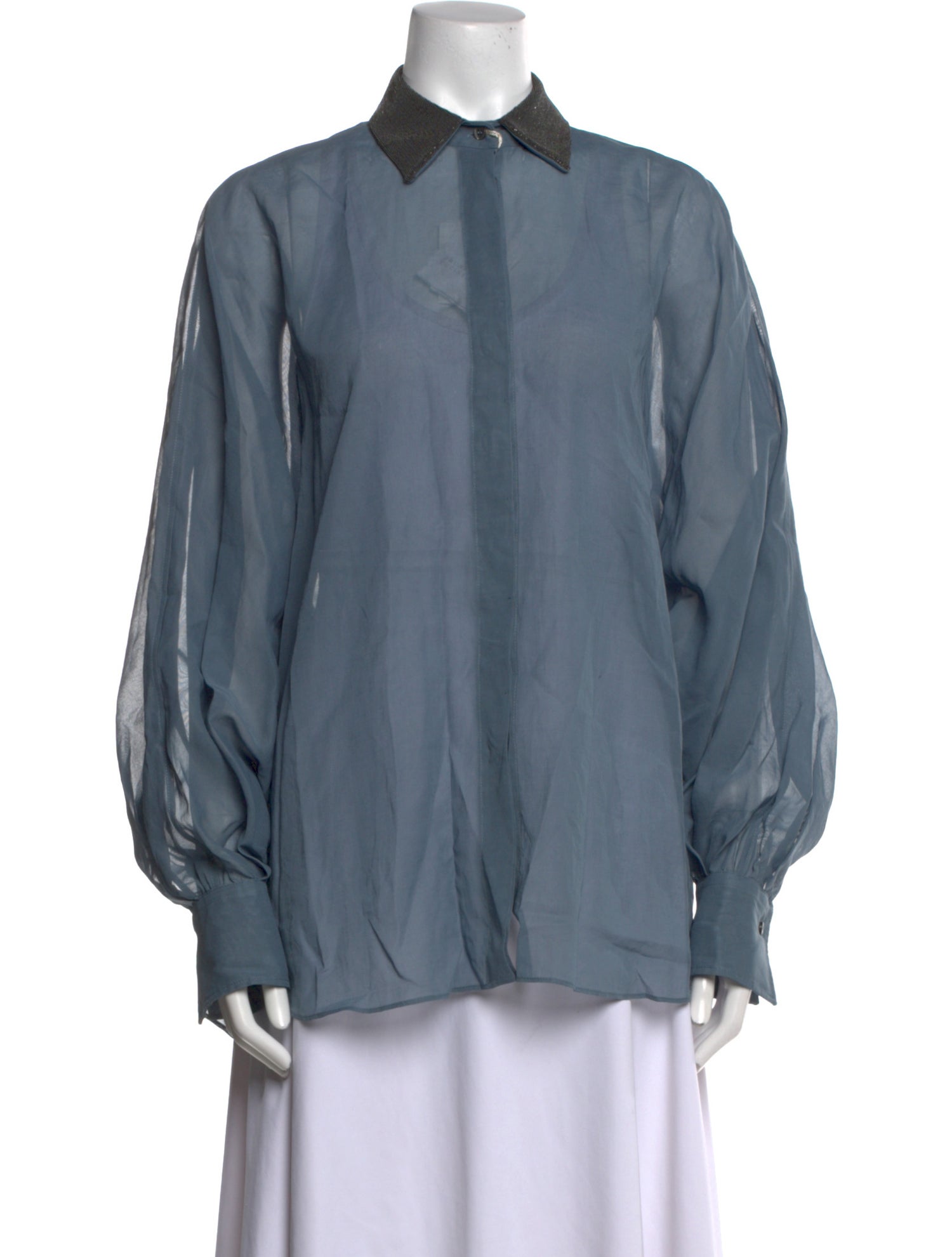 Brunello Cucinelli Long Sleeve Blouse w/ Tags