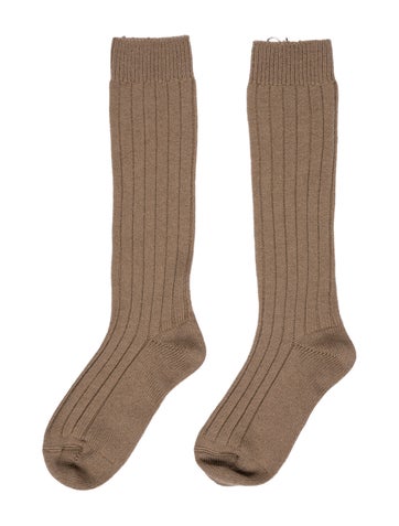 Brunello Cucinelli Winter Accessories cashmere long socks
