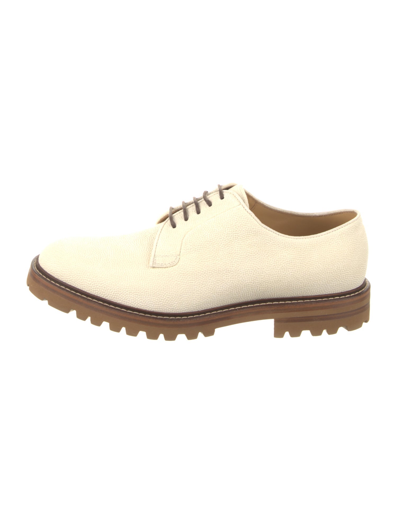 Brunello Cucinelli Leather Derby Shoes