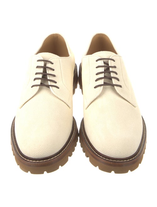 Brunello Cucinelli Leather Derby Shoes