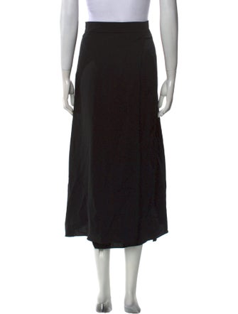 Brunello Cucinelli Wool Midi Length Skirt