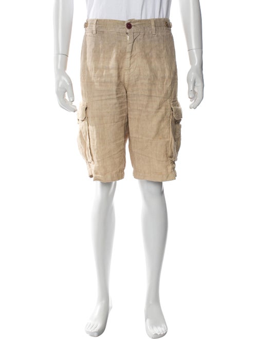 Brunello Cucinelli Linen Cargo Shorts