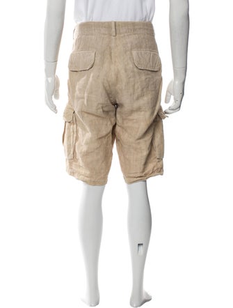 Brunello Cucinelli Linen Cargo Shorts