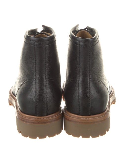 Brunello Cucinelli Leather Combat Boots