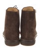 Brunello Cucinelli Suede Lace-Up Boots