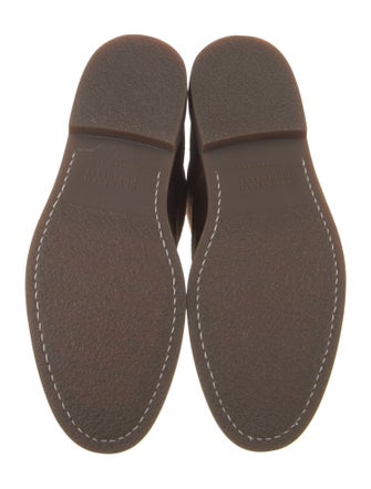 Brunello Cucinelli Suede Lace-Up Boots