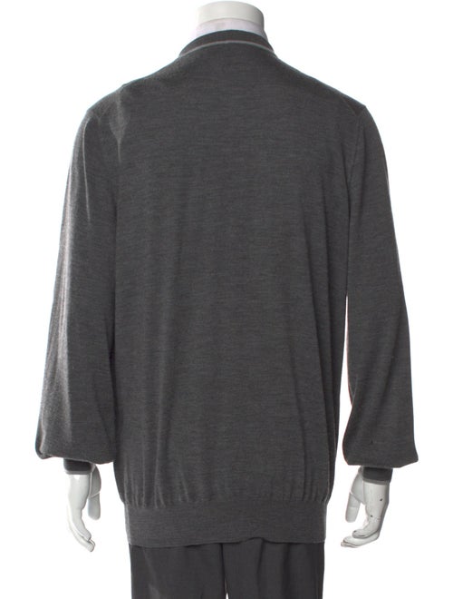 Brunello Cucinelli Virgin Wool V-Neck Cardigan