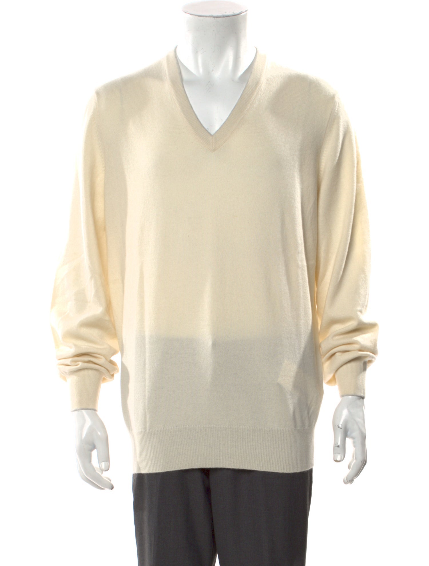 Brunello Cucinelli Cashmere V-Neck Pullover w/ Tags
