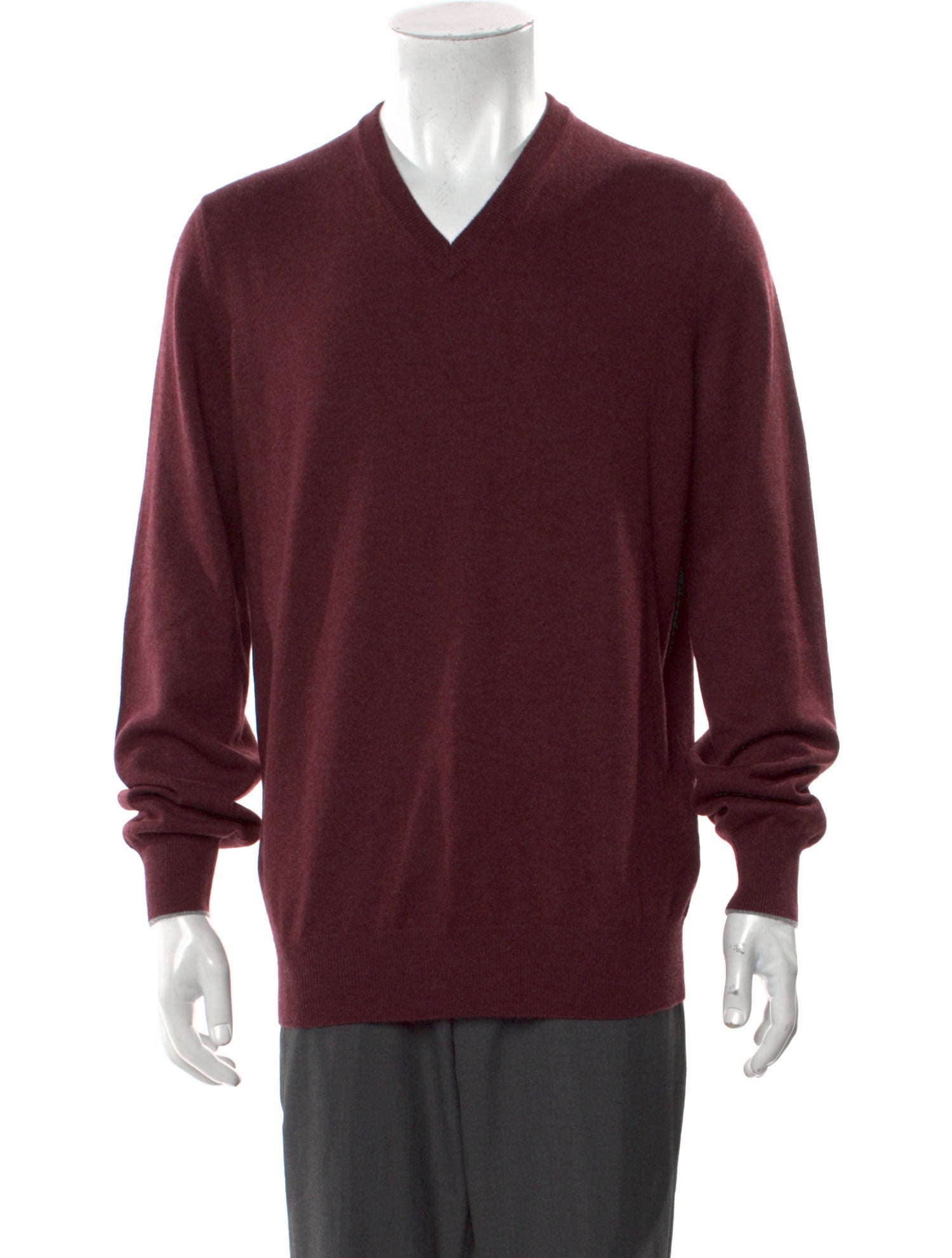 Brunello Cucinelli V-Neck Long Sleeve Pullover w/ Tags