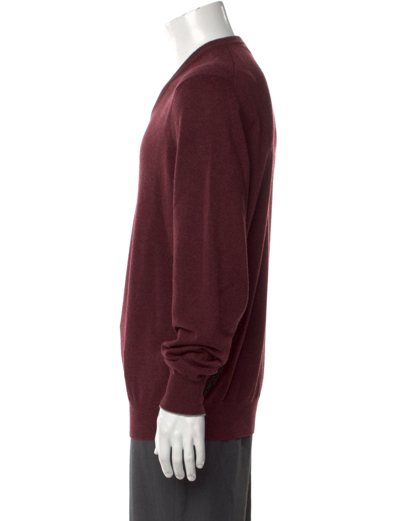 Brunello Cucinelli V-Neck Long Sleeve Pullover w/ Tags