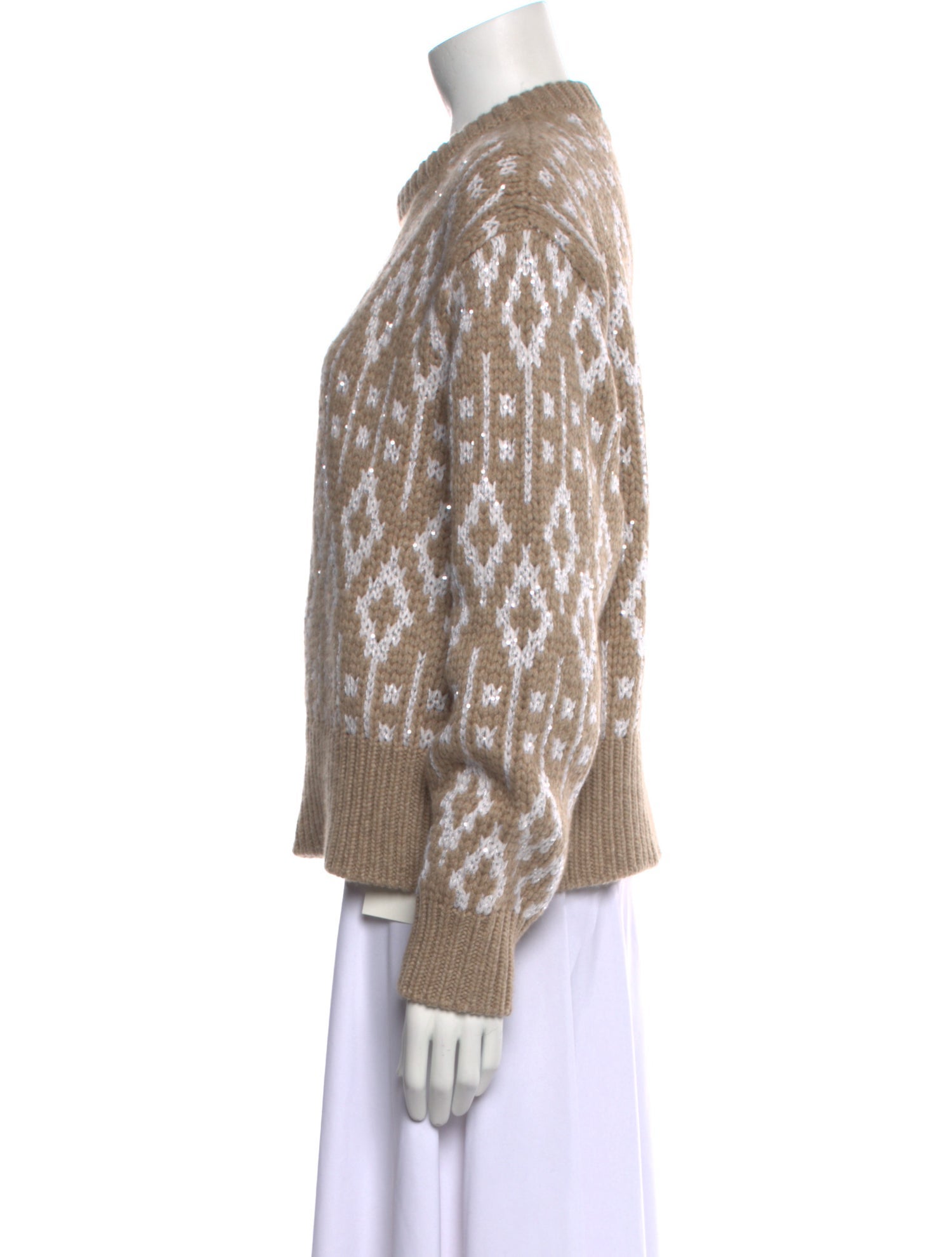 Brunello Cucinelli Cashmere Printed Sweater