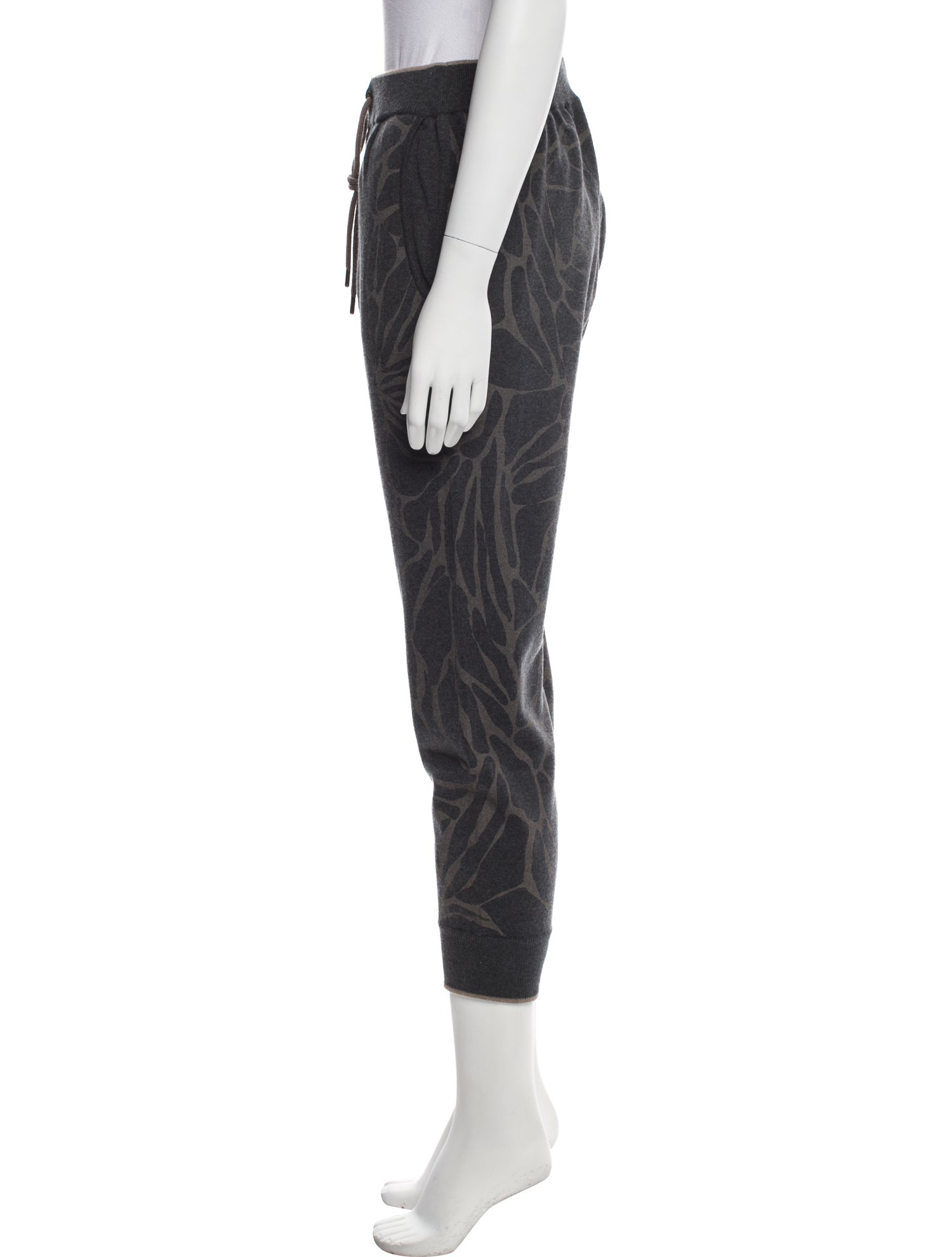 Brunello Cucinelli Virgin Wool Printed Sweatpants