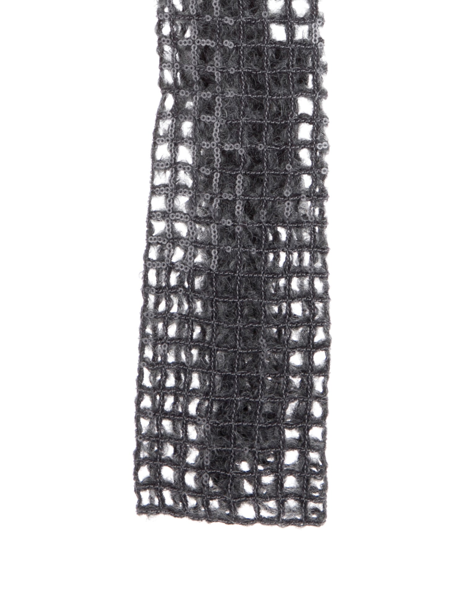 Brunello Cucinelli Sequins Embellished Solid Tie