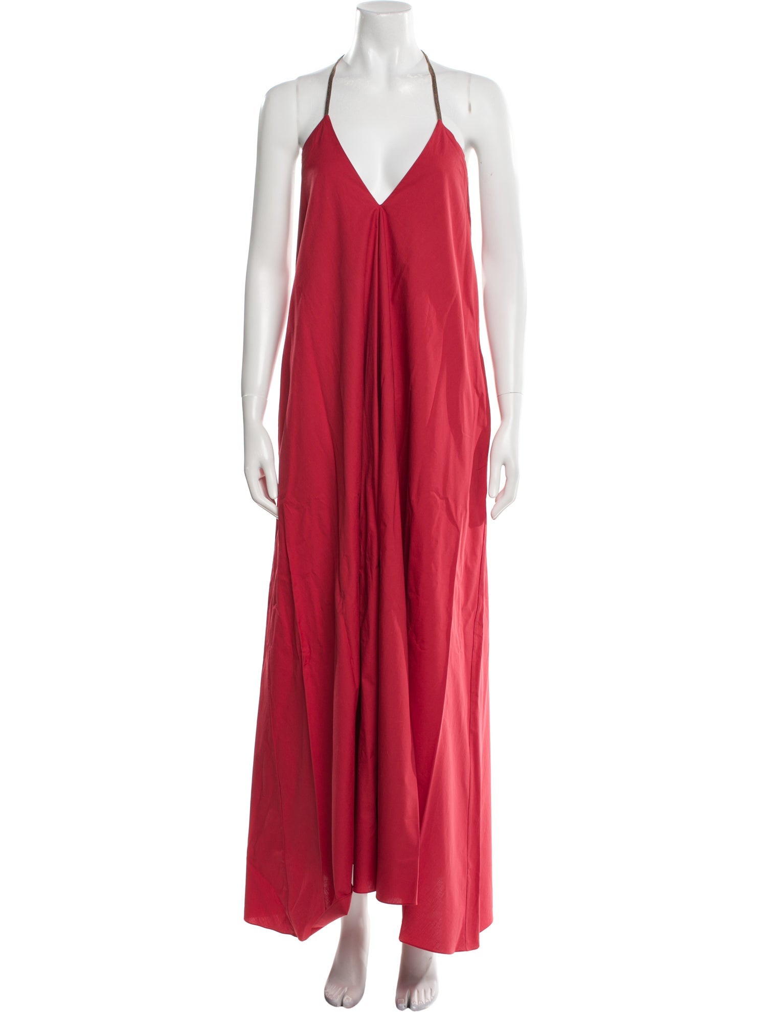 Brunello Cucinelli Halterneck Long Dress w/ Tags