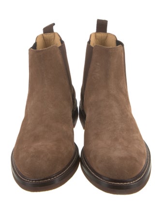 Brunello Cucinelli Suede Chelsea Boots