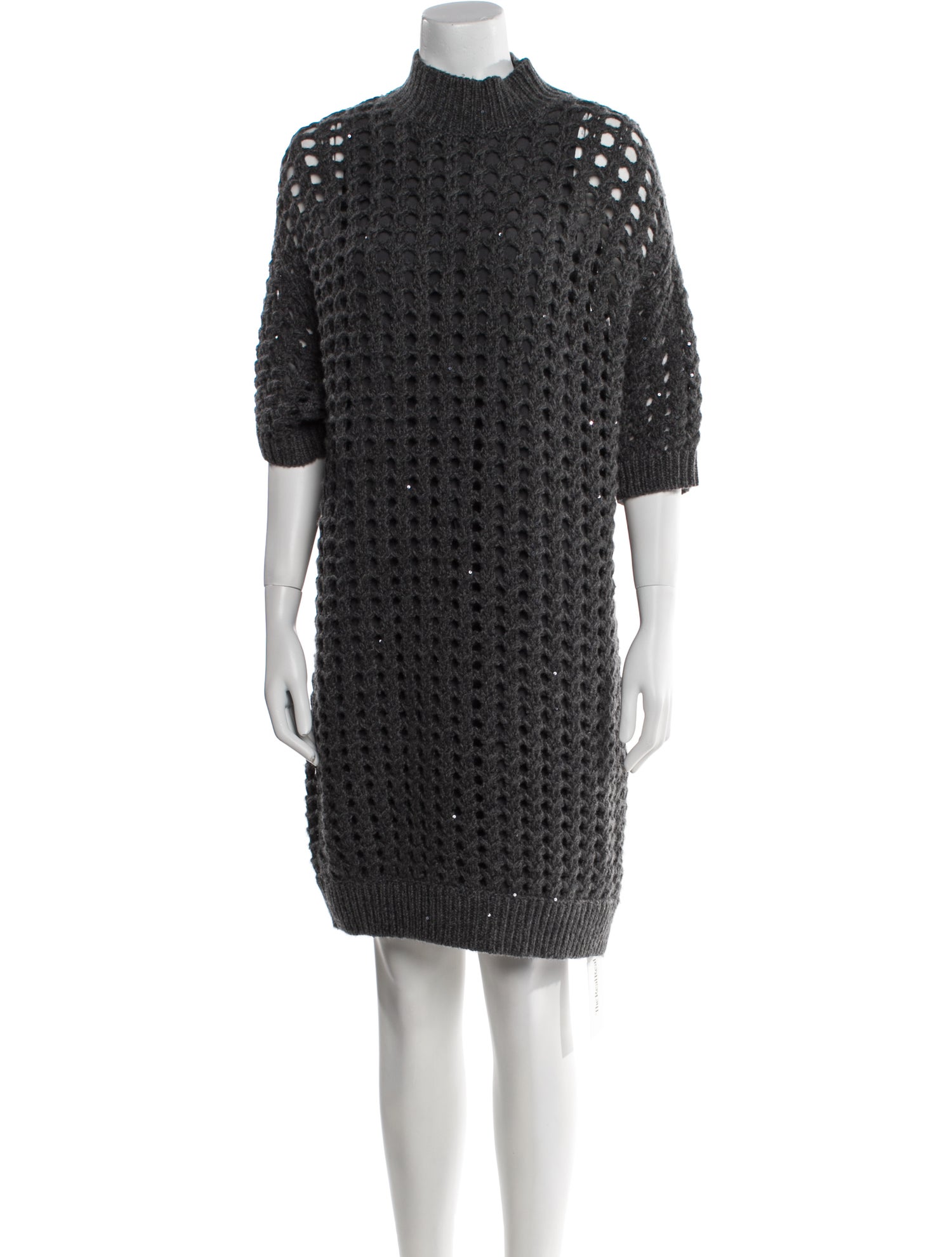Brunello Cucinelli Cashmere Mini Dress
