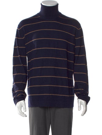 Brunello Cucinelli Virgin Wool Striped Pullover
