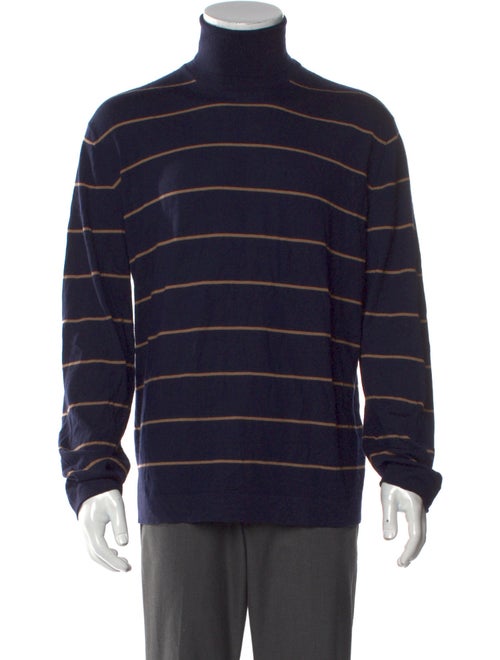 Brunello Cucinelli Virgin Wool Striped Pullover