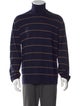 Brunello Cucinelli Virgin Wool Striped Pullover
