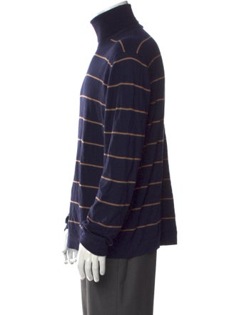 Brunello Cucinelli Virgin Wool Striped Pullover