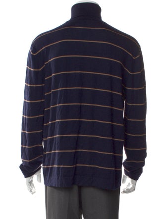 Brunello Cucinelli Virgin Wool Striped Pullover