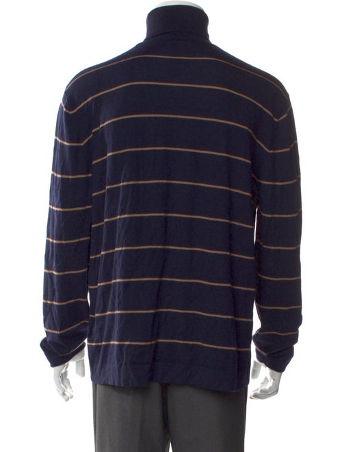 Brunello Cucinelli Virgin Wool Striped Pullover