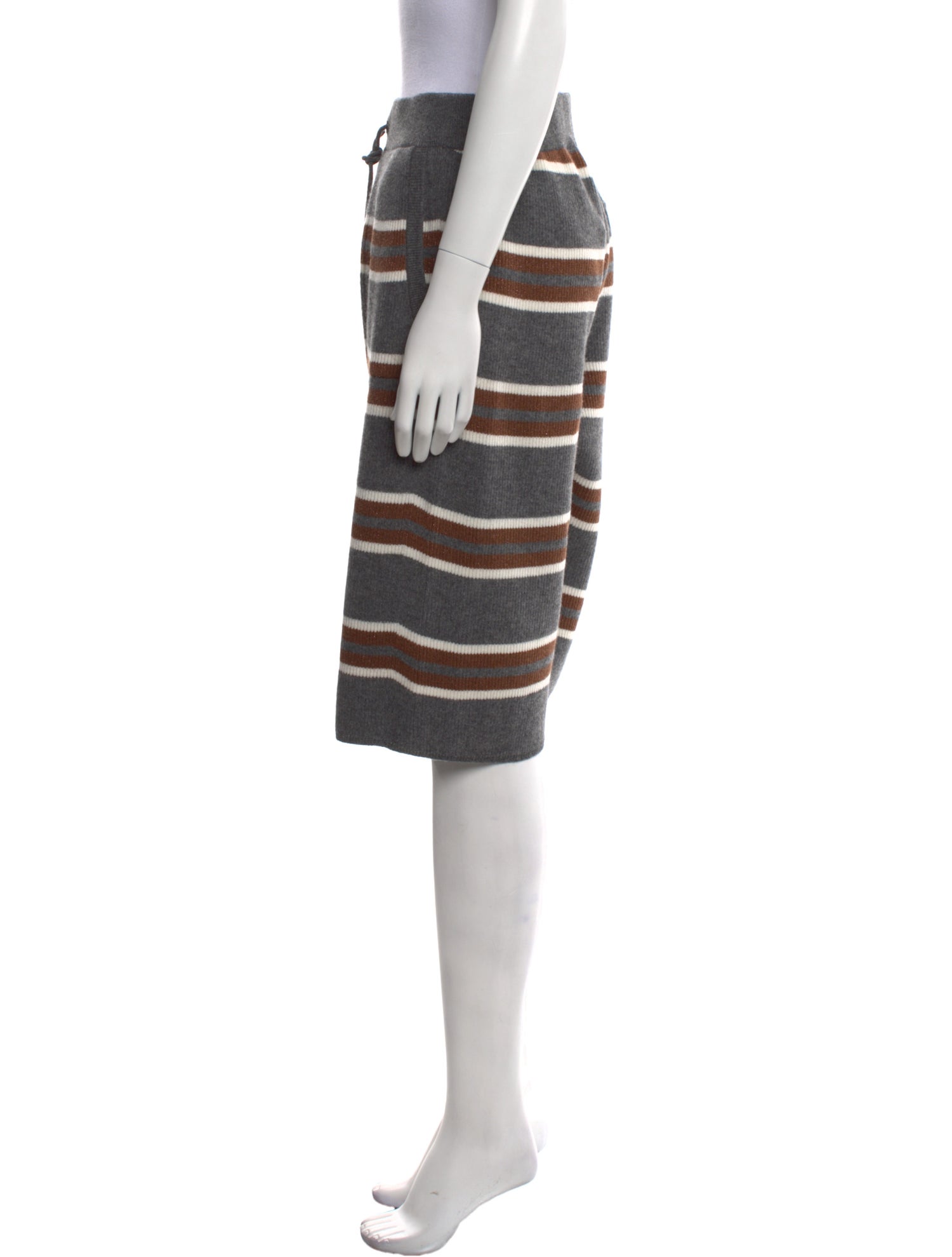 Brunello Cucinelli Virgin Wool Knee-Length Shorts w/ Tags