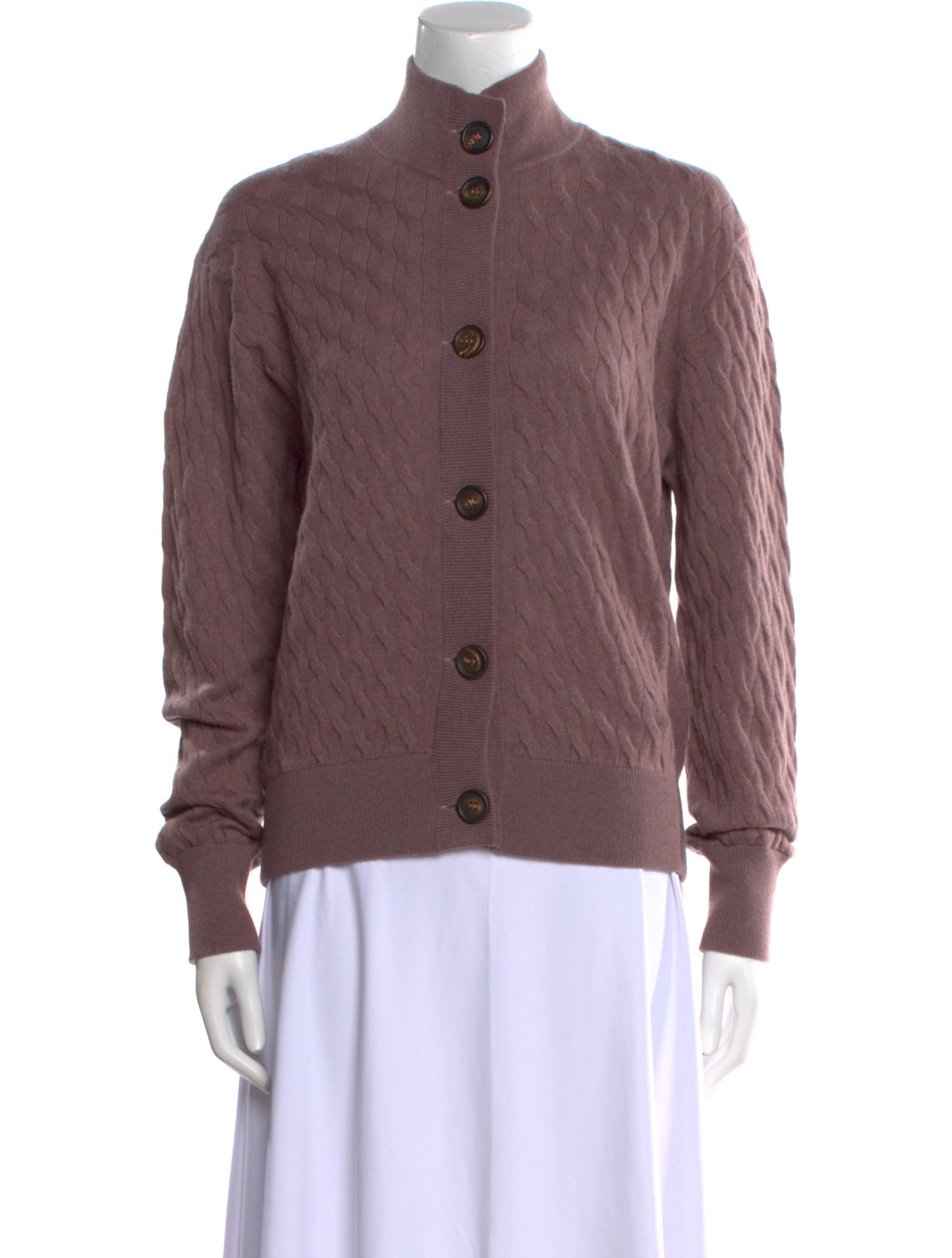 Brunello Cucinelli Cashmere Mock Neck Sweater w/ Tags