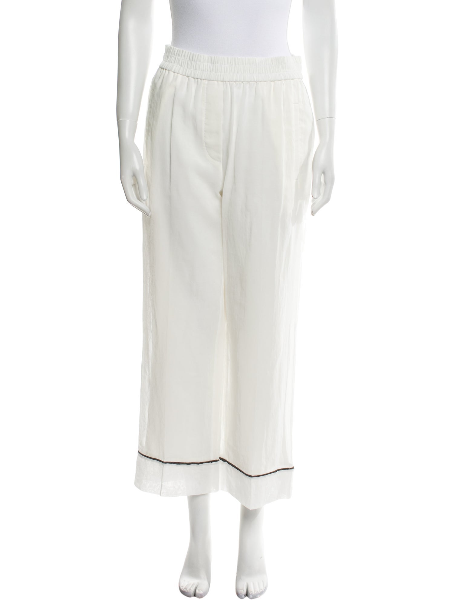 Brunello Cucinelli Wide Leg Pants