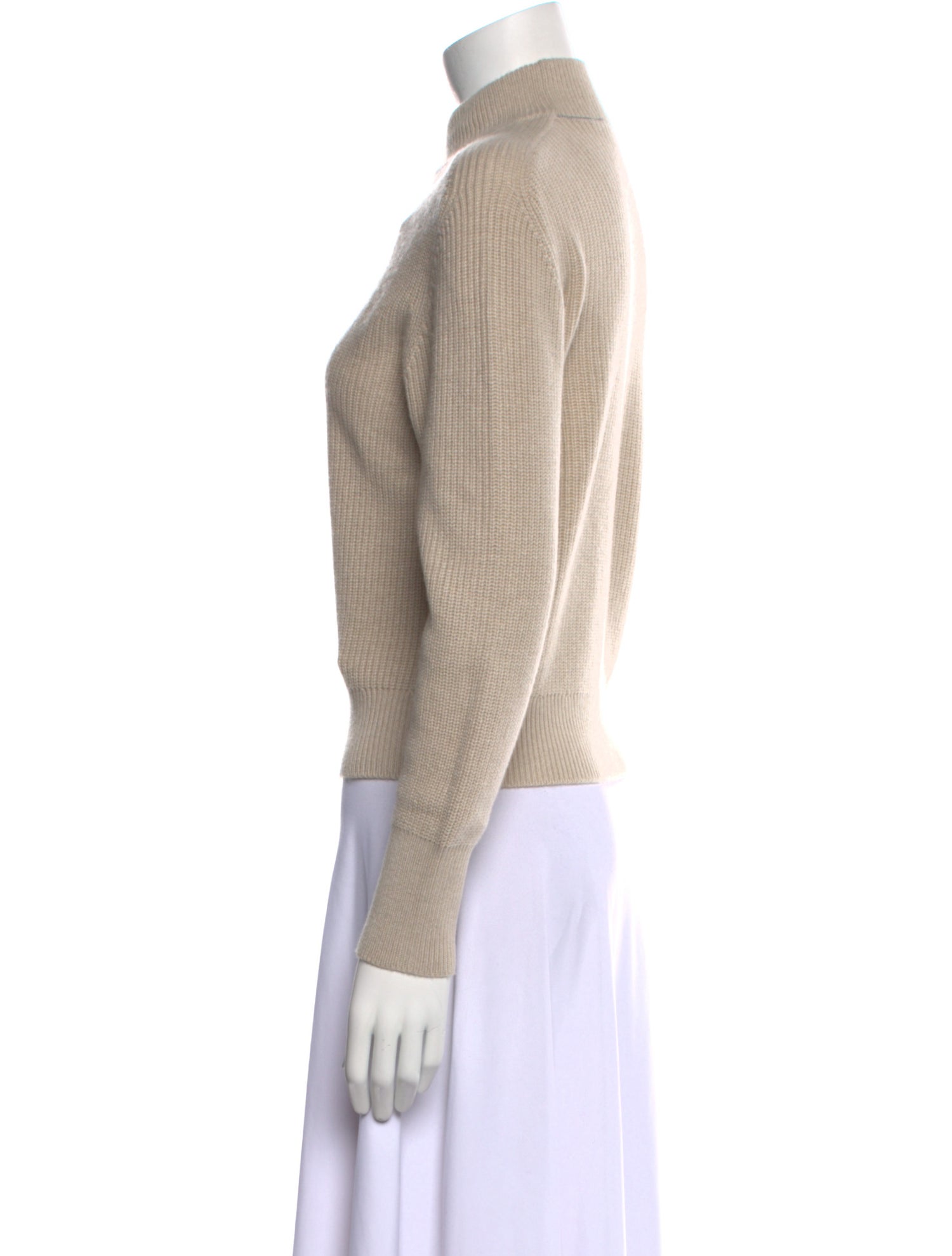 Brunello Cucinelli Cashmere Mock Neck Sweater