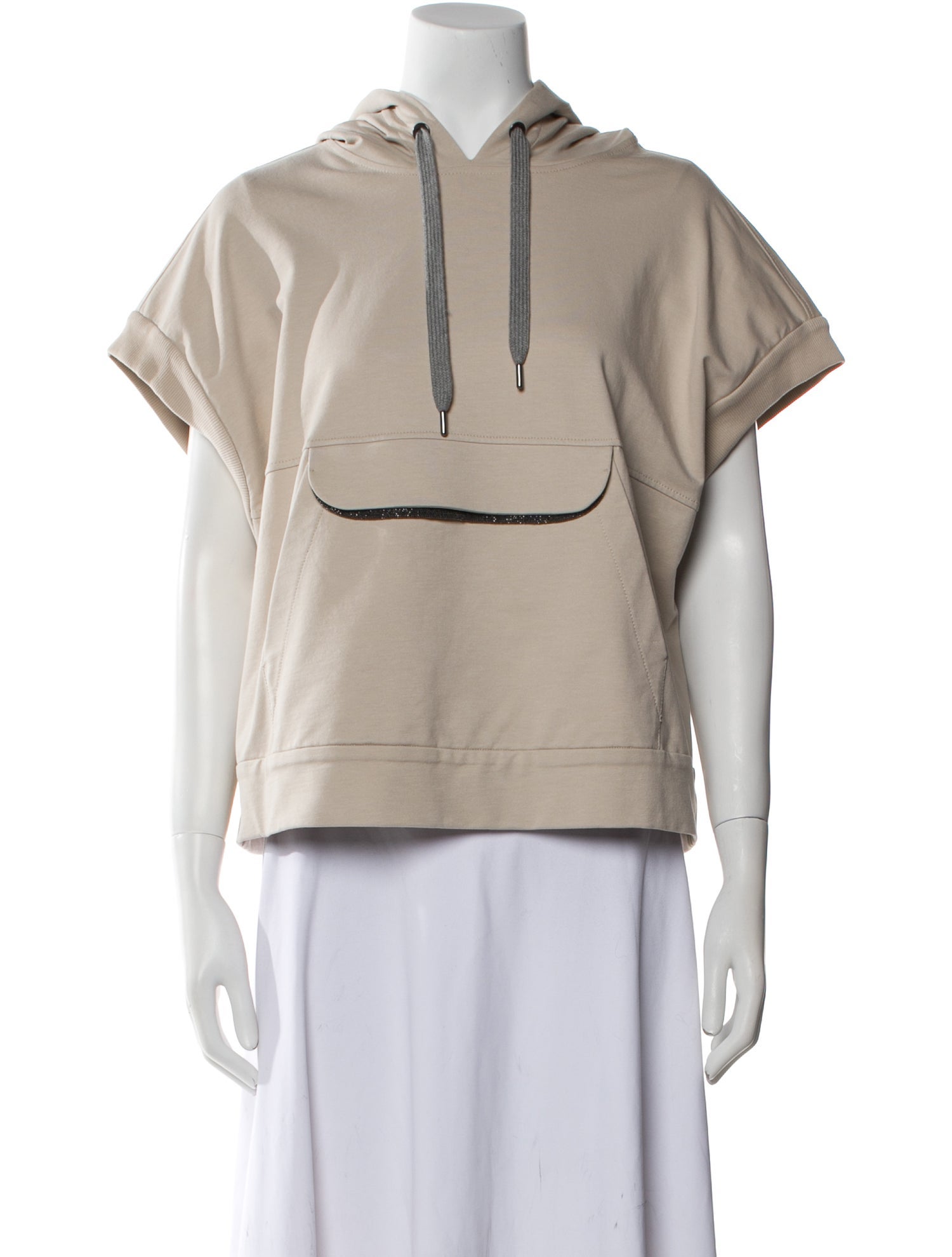 Brunello Cucinelli Crew Neck Short Sleeve Sweatshirt w/ Tags